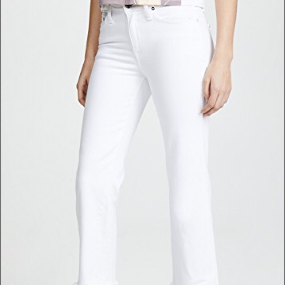 ALICE + OLIVIA JEANS Perfect Cropped Kick Jeans - Picture 2 of 8